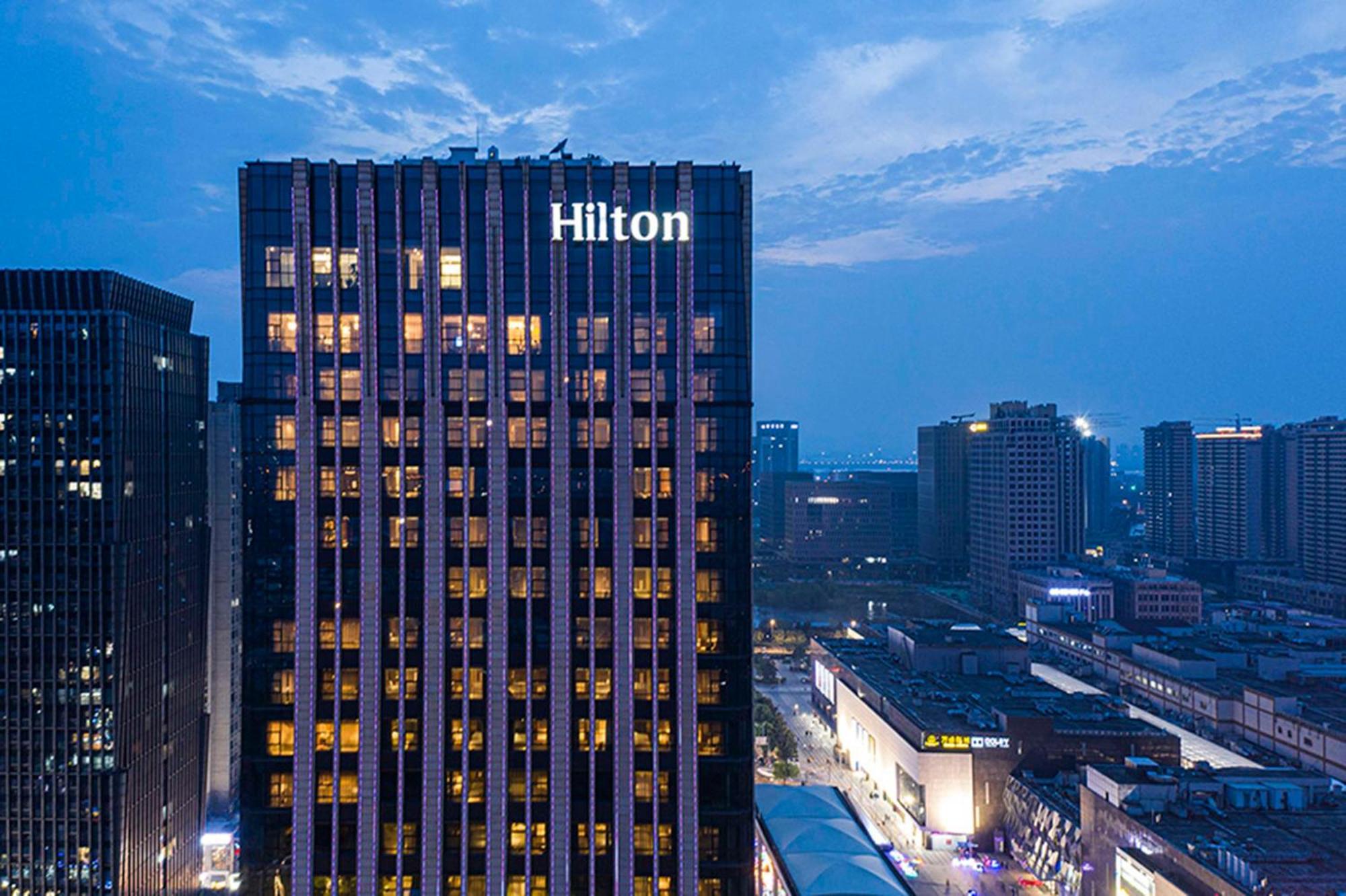 Hilton Nanjing Hotel Nanjing  Exterior foto