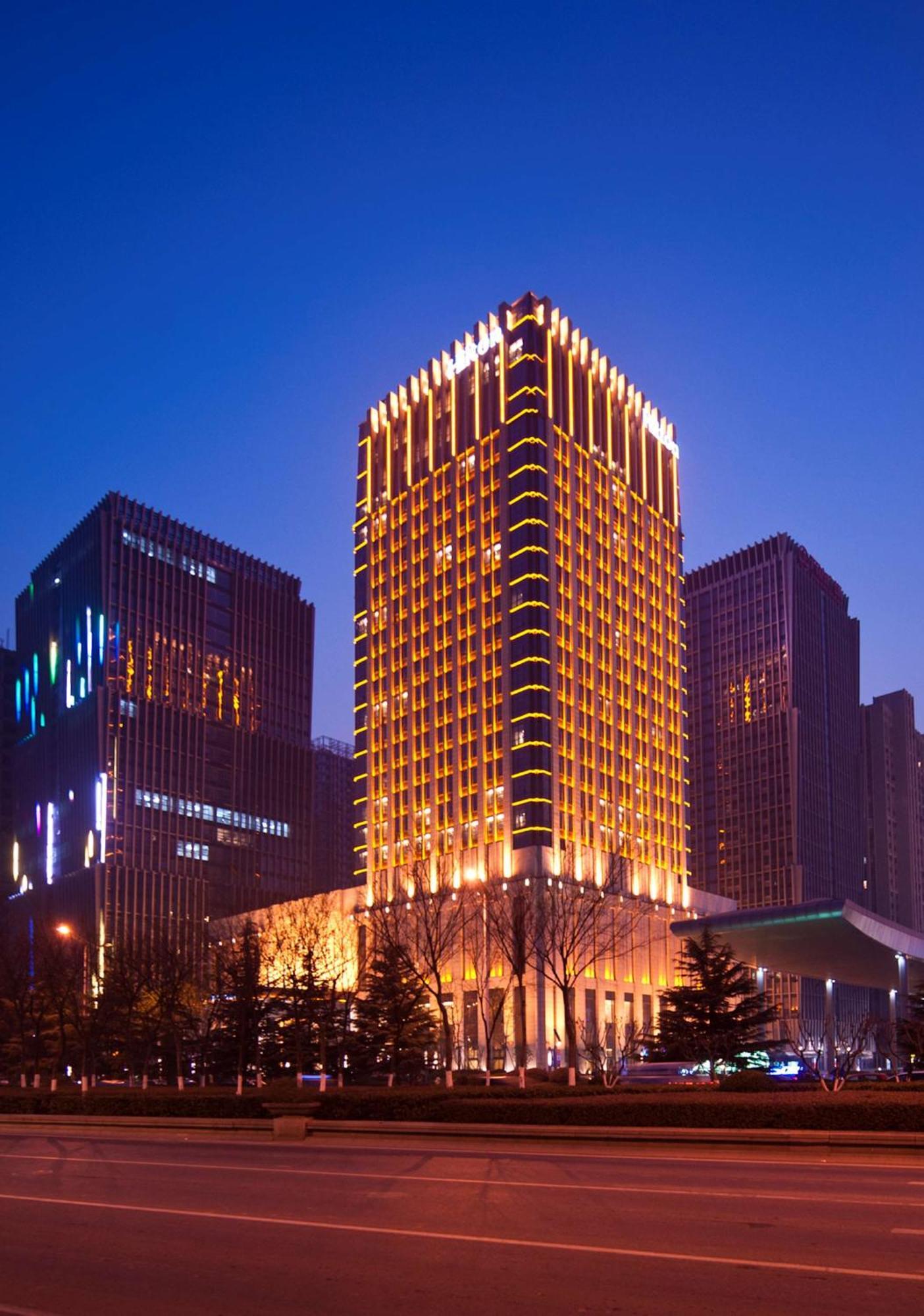Hilton Nanjing Hotel Nanjing  Exterior foto